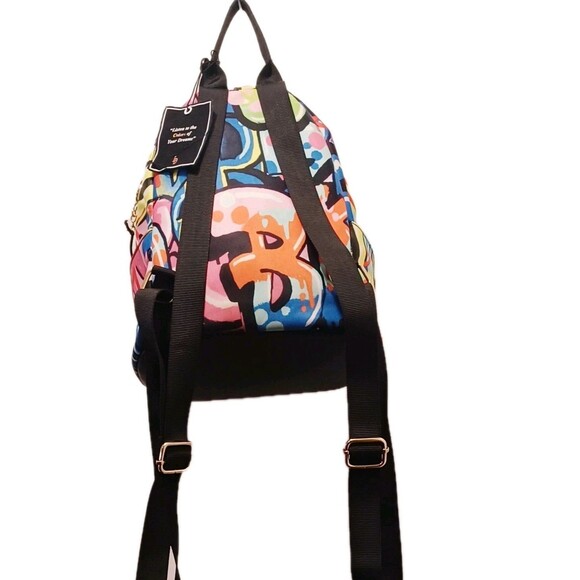 LD MINI  Multicolor Geometric Print backpack - Picture 2 of 12